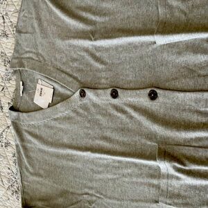 J Jill Gray Cardigan. XL